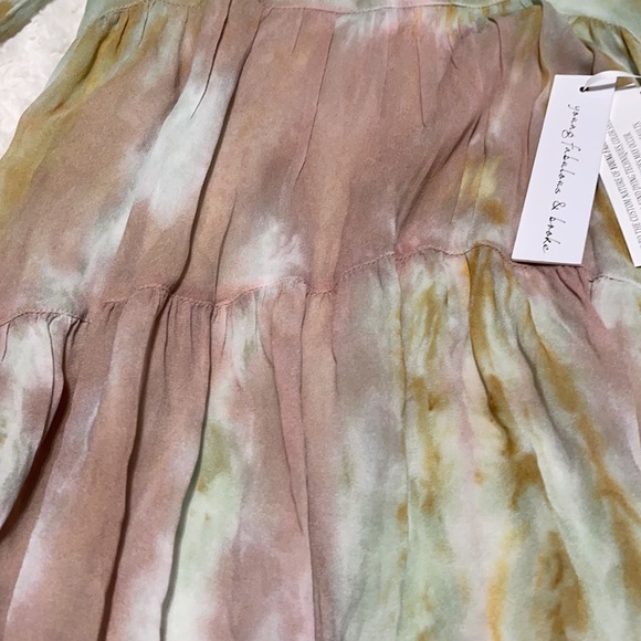 Young Fabulous & Broke Rosa Tie Dye Short Dress Small - Picture 5 of 12